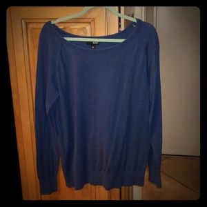 Boat Neck Navy Blue XL Sweater - 2 for $25